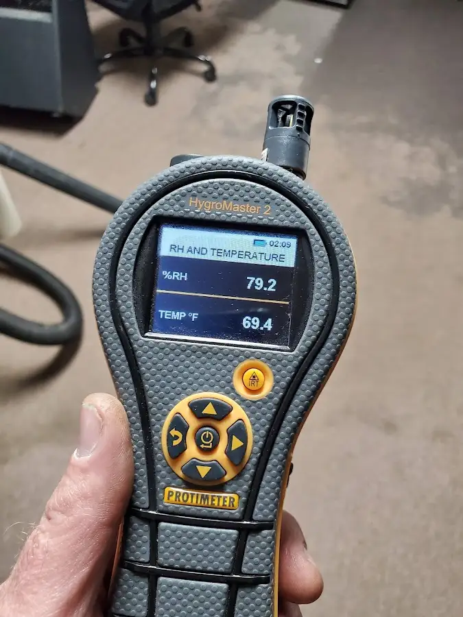 Moisture meter humidity assessment for Fire & Smoke Damage Restoration in Northport